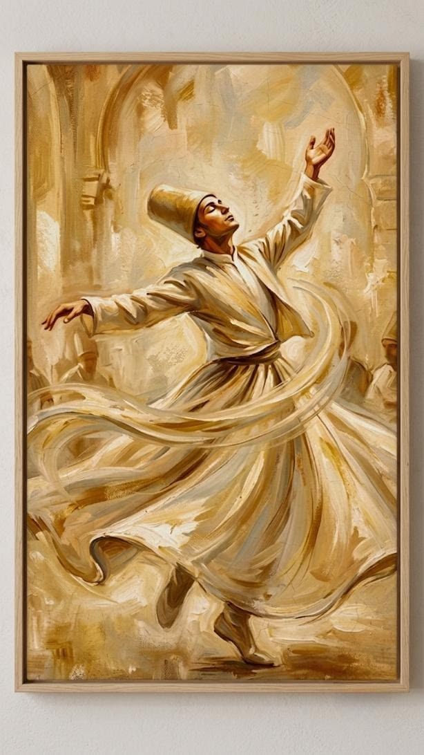 Mevlana Duvar Kilimi 17