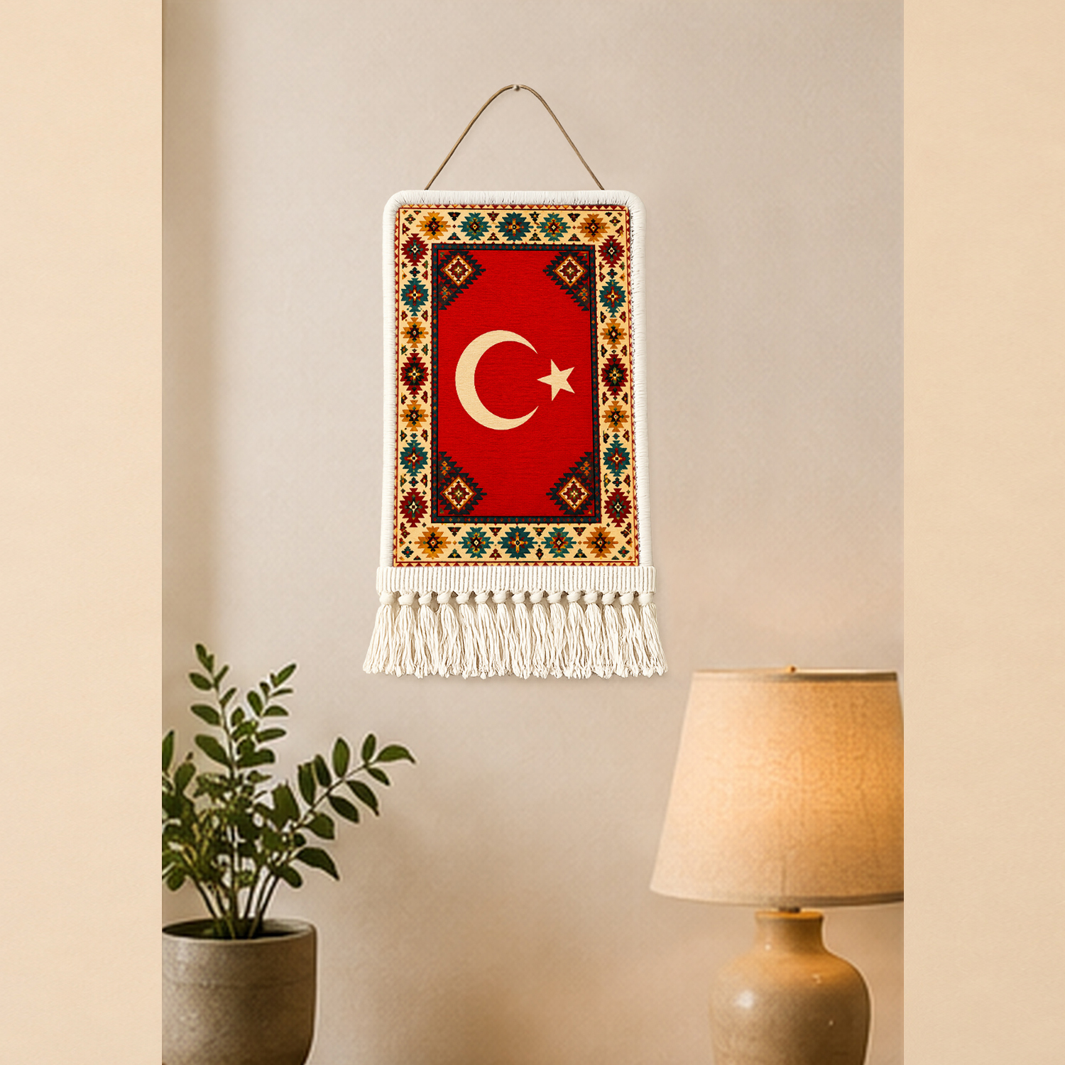 Türk Bayrağı Duvar Kilimi 07