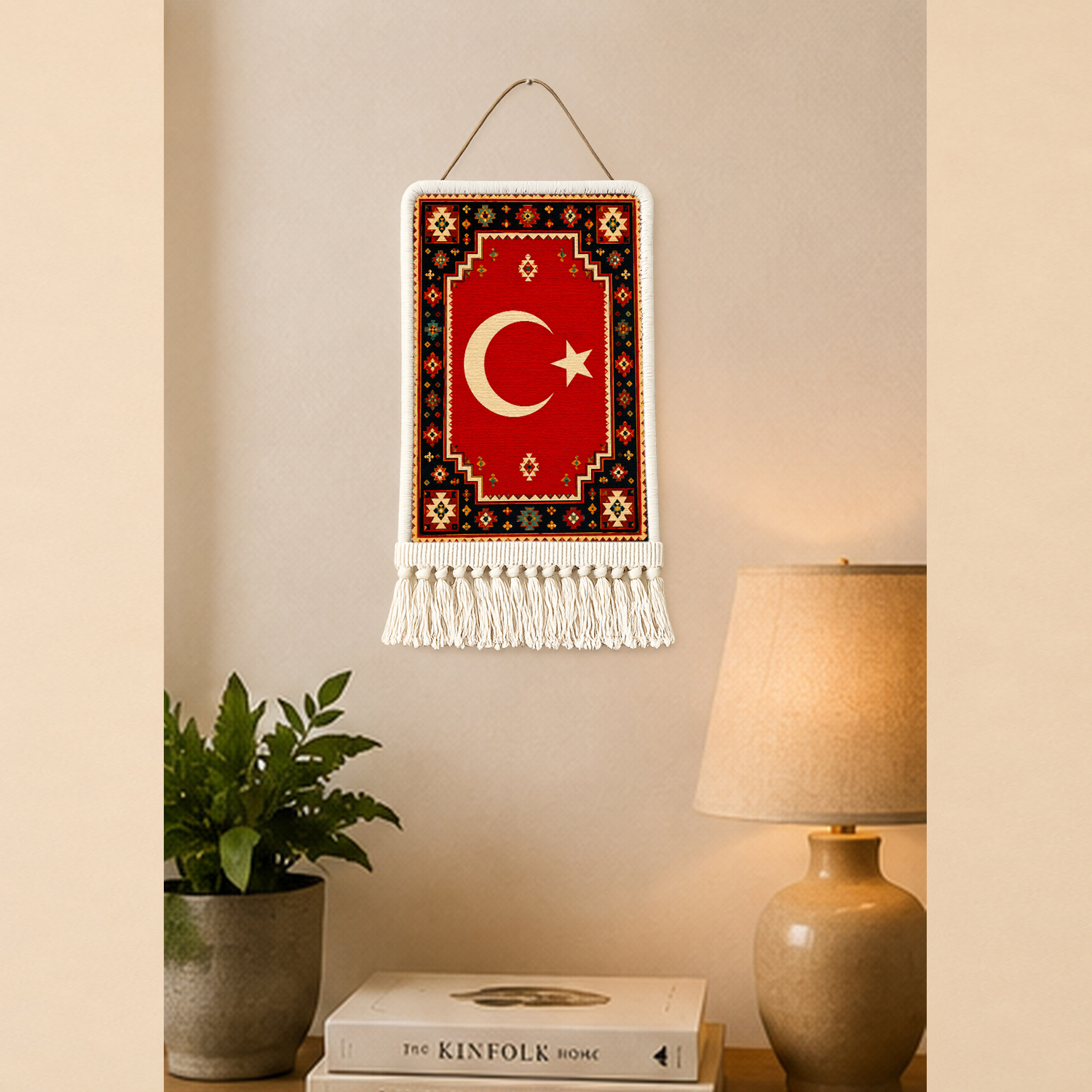 Türk Bayrağı Duvar Kilimi 10