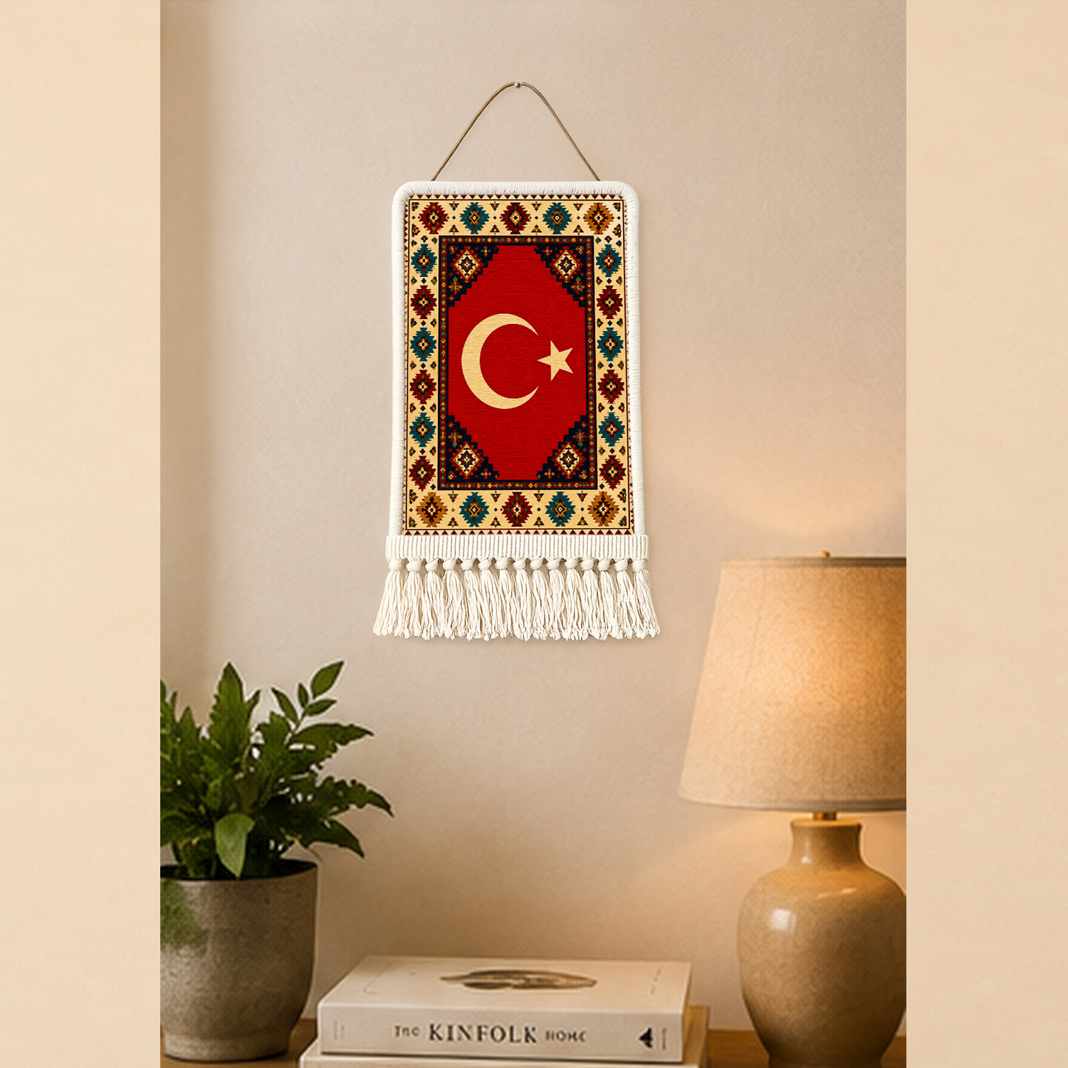Türk Bayrağı Duvar Kilimi 20